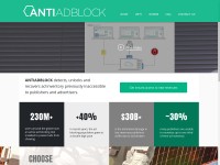 Desktop screenshot for antiadblock.cz