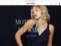 Desktop screenshot for motherdenim.com