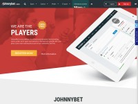 Desktop screenshot for johnnybet.com