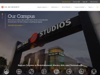 Desktop screenshot for fullsail.edu