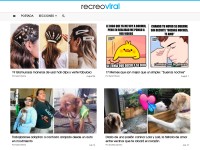 Desktop screenshot for recreoviral.com