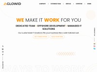 Desktop screenshot for aglowiditsolutions.com