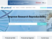Desktop screenshot for bio-protocol.org