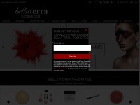 Desktop screenshot for bellaterracosmetics.com