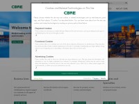 Desktop screenshot for cbre.no