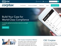 Desktop screenshot for corptax.com