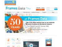Desktop screenshot for framesdata.com