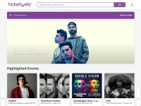 Desktop screenshot for ticketweb.ca