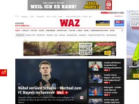 Desktop screenshot for waz.de
