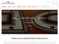 Desktop screenshot for primitivehomedecors.com
