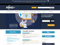 Desktop screenshot for nic.fr