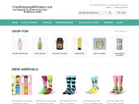 Desktop screenshot for freeshippingallorders.com
