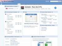 Desktop screenshot for wincalendar.com