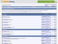 Desktop screenshot for msofficeforums.com