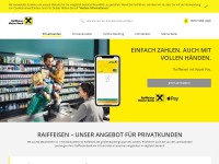 Screenshot of raiffeisen.at