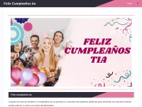Desktop screenshot for felizcumpleanostia.online