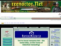 Desktop screenshot for reenactor.net