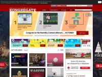 Desktop screenshot for kongregate.com