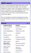 How 4channel.org looks like on a mobile device such as an iPhone.