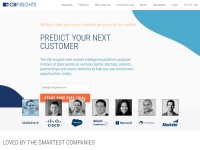 Desktop screenshot for cbinsights.com