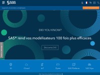 Desktop screenshot for sas.com
