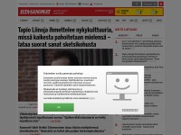Desktop screenshot for iltasanomat.fi