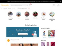 Desktop screenshot for loveknitting.com