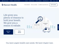 Desktop screenshot for bannerhealth.com