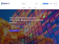 Desktop screenshot for syncsort.com