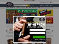 Desktop screenshot for thompsoncigar.com