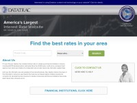 Desktop screenshot for datatrac.net