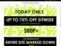 Desktop screenshot for wildfang.com