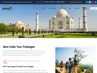 Desktop screenshot for samindiatours.com