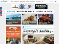Desktop screenshot for 10best.com