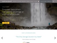 Desktop screenshot for infinidat.com