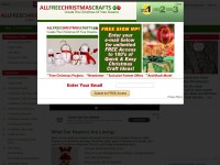 Desktop screenshot for allfreechristmascrafts.com