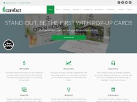 Desktop screenshot for corefact.com