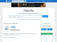 Desktop screenshot for fileinfo.com