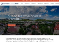 Desktop screenshot for mines.edu