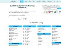 Desktop screenshot for guru99.com