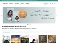 Desktop screenshot for randomhouse.de