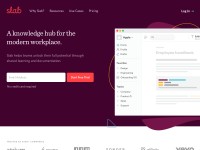 Desktop screenshot for slab.com