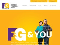 Desktop screenshot for fglife.com