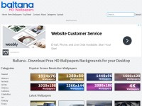 Desktop screenshot for baltana.com