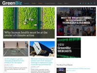 Desktop screenshot for greenbiz.com