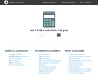 Desktop screenshot for margincalculator.net