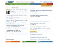 Desktop screenshot for hirstart.hu