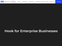 Desktop screenshot for webkul.com