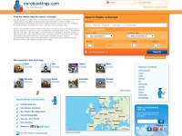 Desktop screenshot for eurobookings.com