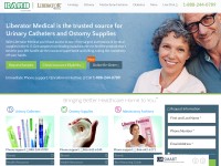 Desktop screenshot for liberatormedical.com